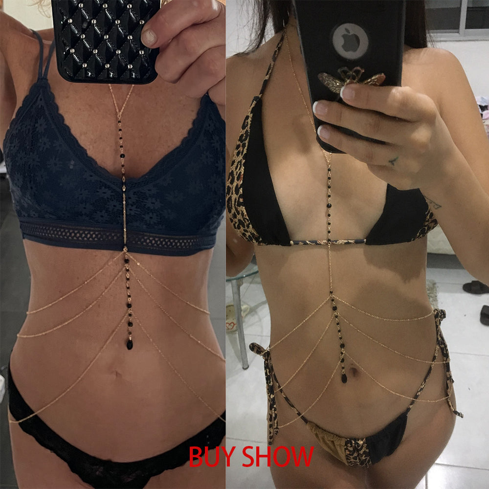 Sexy Sequins Body Chain Jewelry 