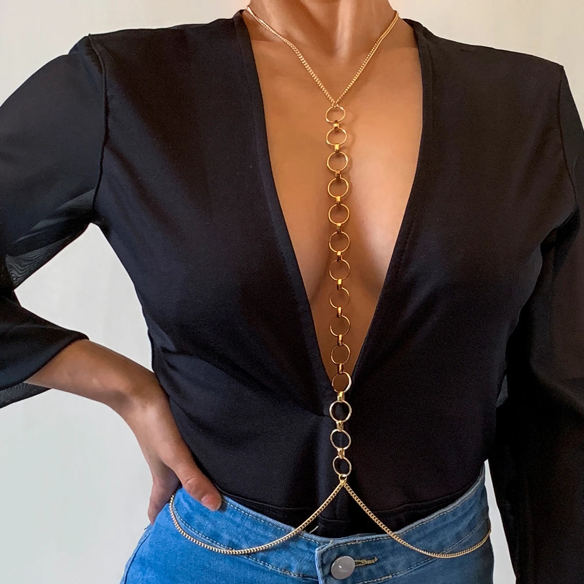 Sexy Sequins Body Chain Jewelry 