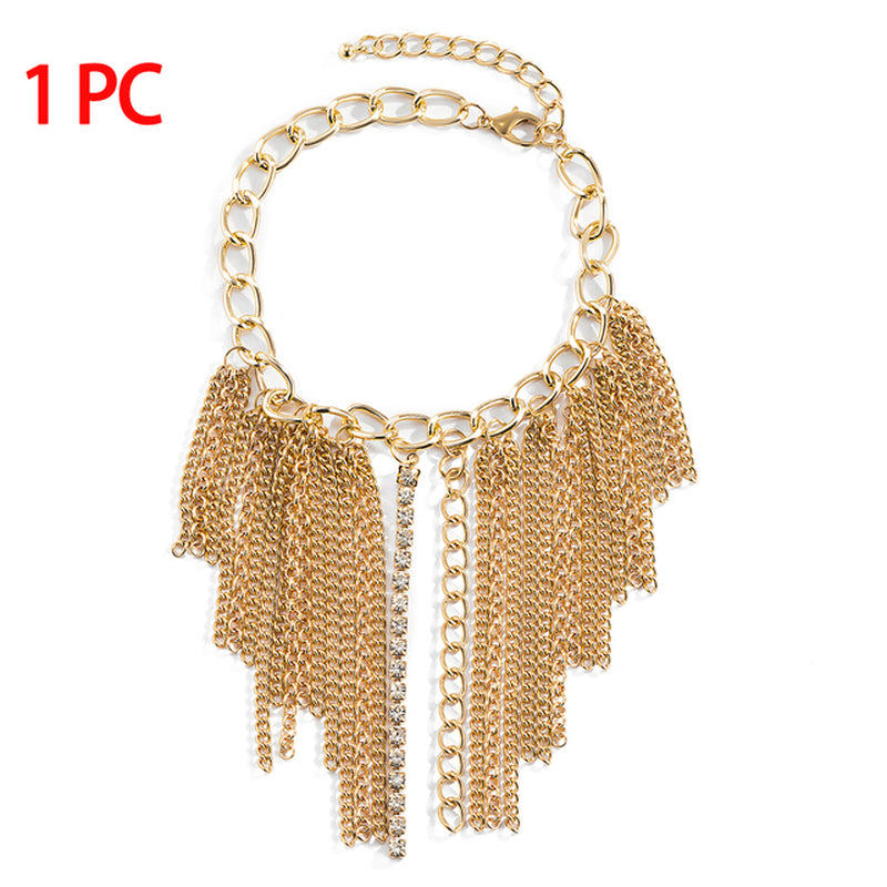 Baddie Multilayer Tassel- Cleopatra 